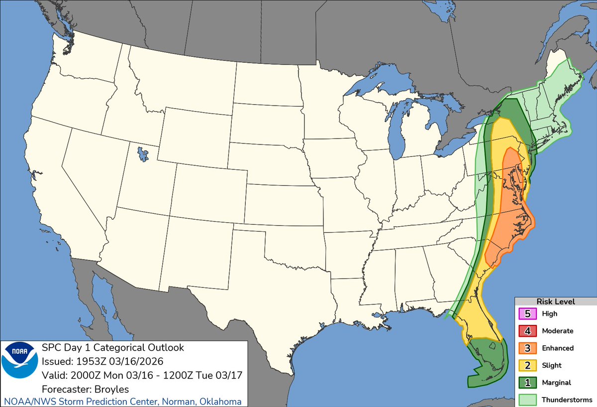 NWS Storm Prediction Center tweet media