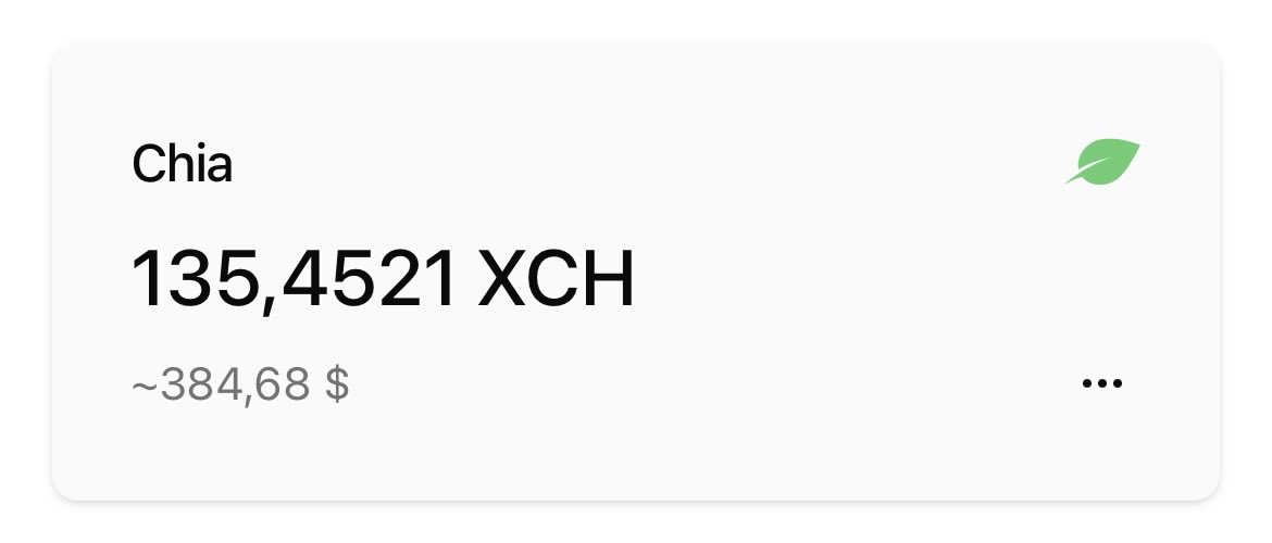 GreenModding.xch 🌱 tweet media