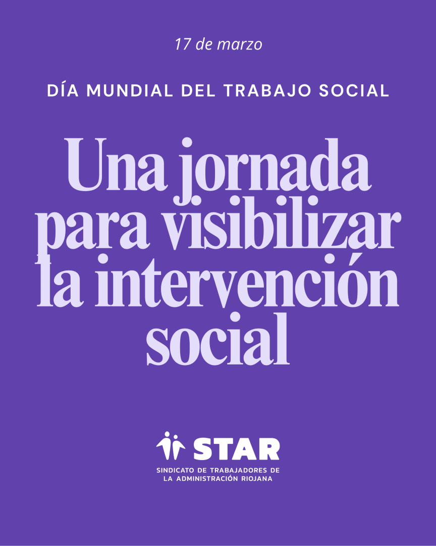 🔵 Su propósito es visibilizar el impacto que tiene la intervención social en la vida de las personas, poniendo en valor la labor esencial de las y los profesionales del trabajo social, y promover la reflexión sobre la necesidad de fortalecer los servicios sociales
#TrabajoSocial