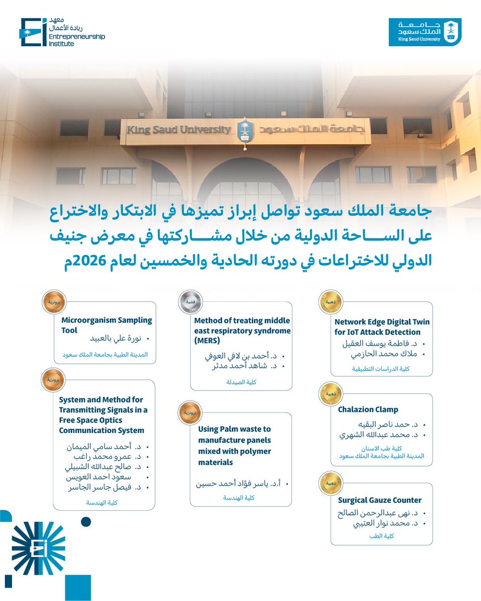 معهد ريادة الأعمال | EI KSU tweet media