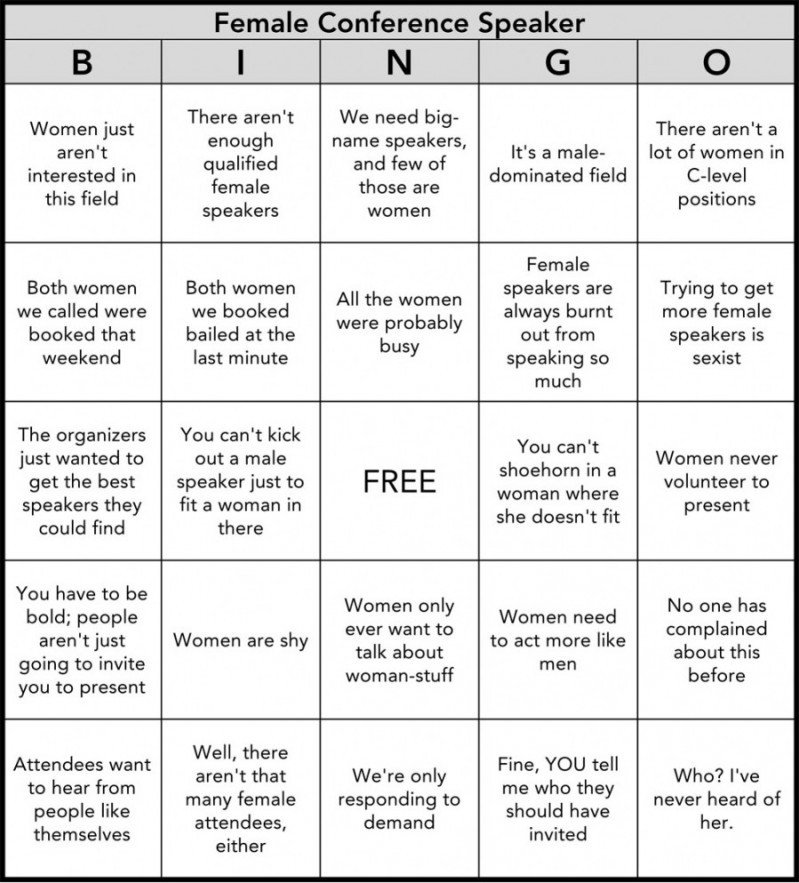 LiangRhea's tweet image. A depressing new addition to manel bingo-

'Tokenism slot machines'- the one where you try to find a lesbian first-in-family woman of colour with a disability, to tick all the boxes. 🤦🏻‍♀️

#DiversityAndInclusion
