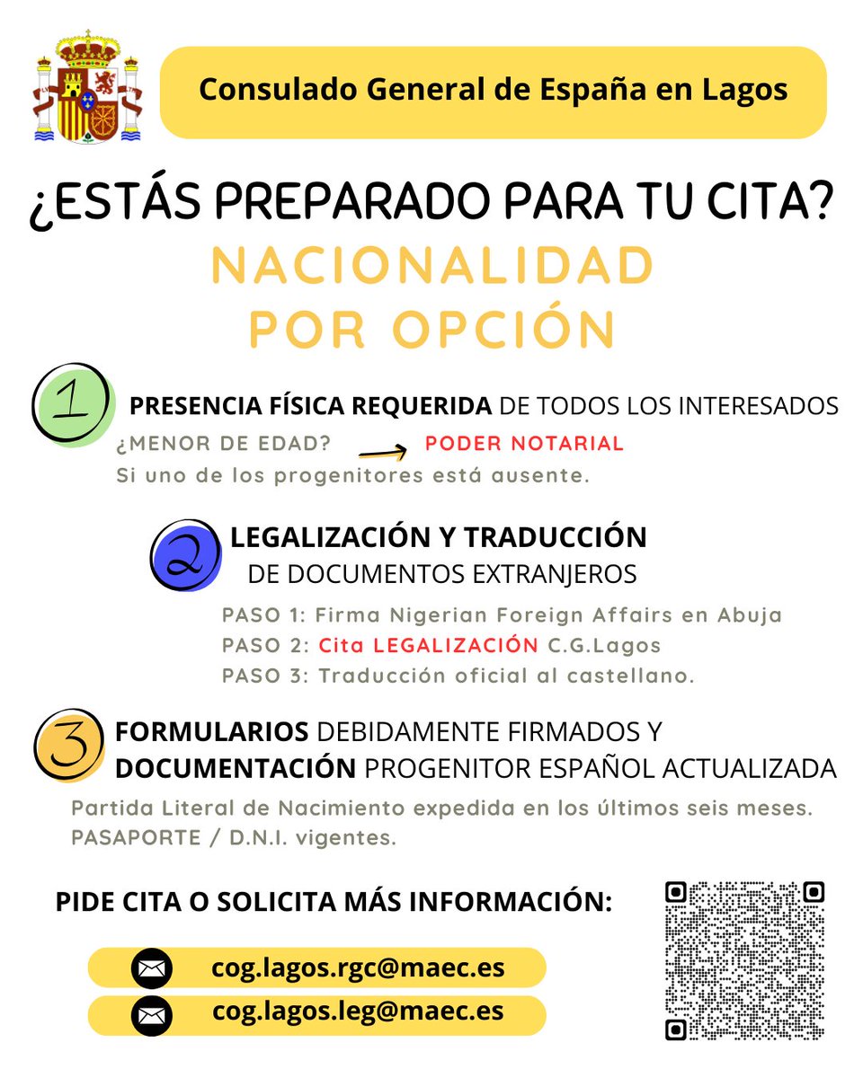 ConsuladoEspañaLagos (@conesplagos) on Twitter photo 