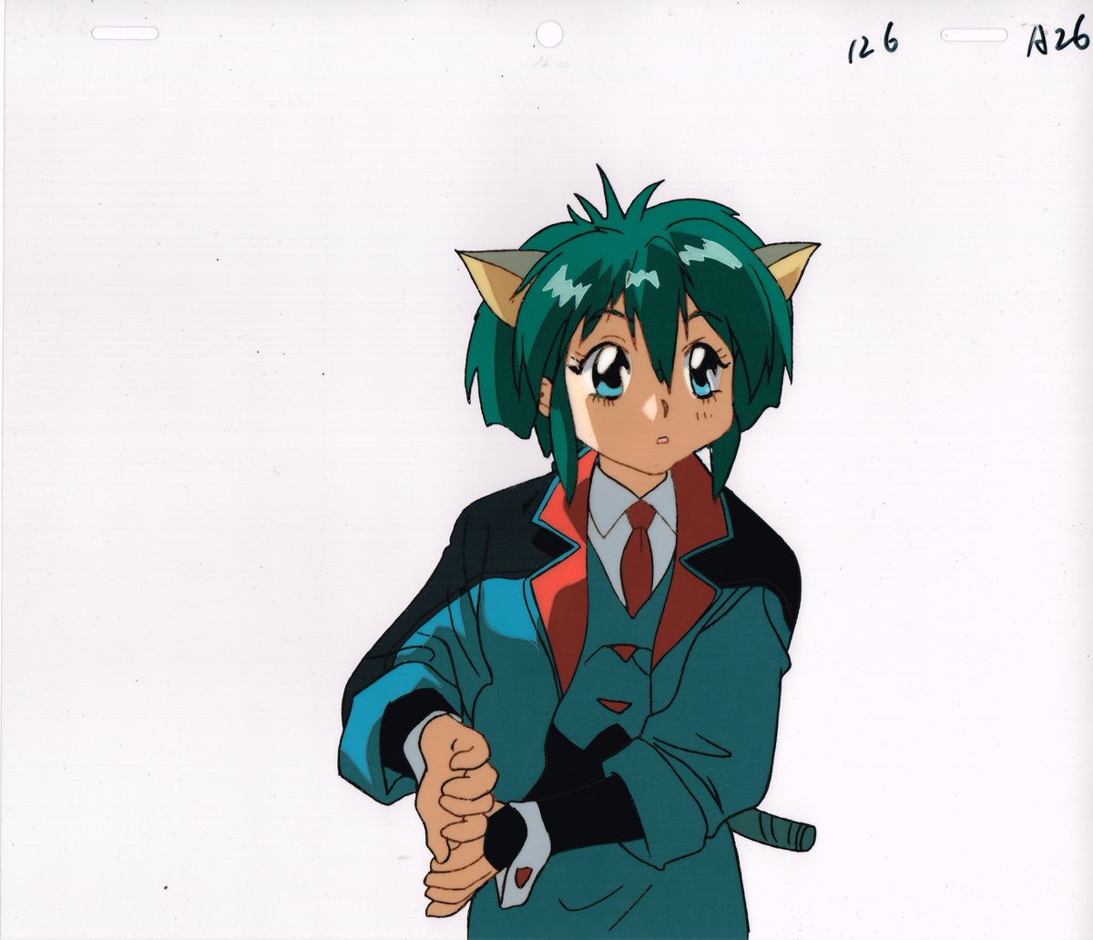 「Hyper Police Animation Cel and Douga Sca」|mariomario64646464のイラスト