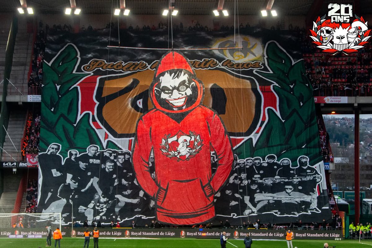 fan standard de liège 🔴⚪️ tweet media