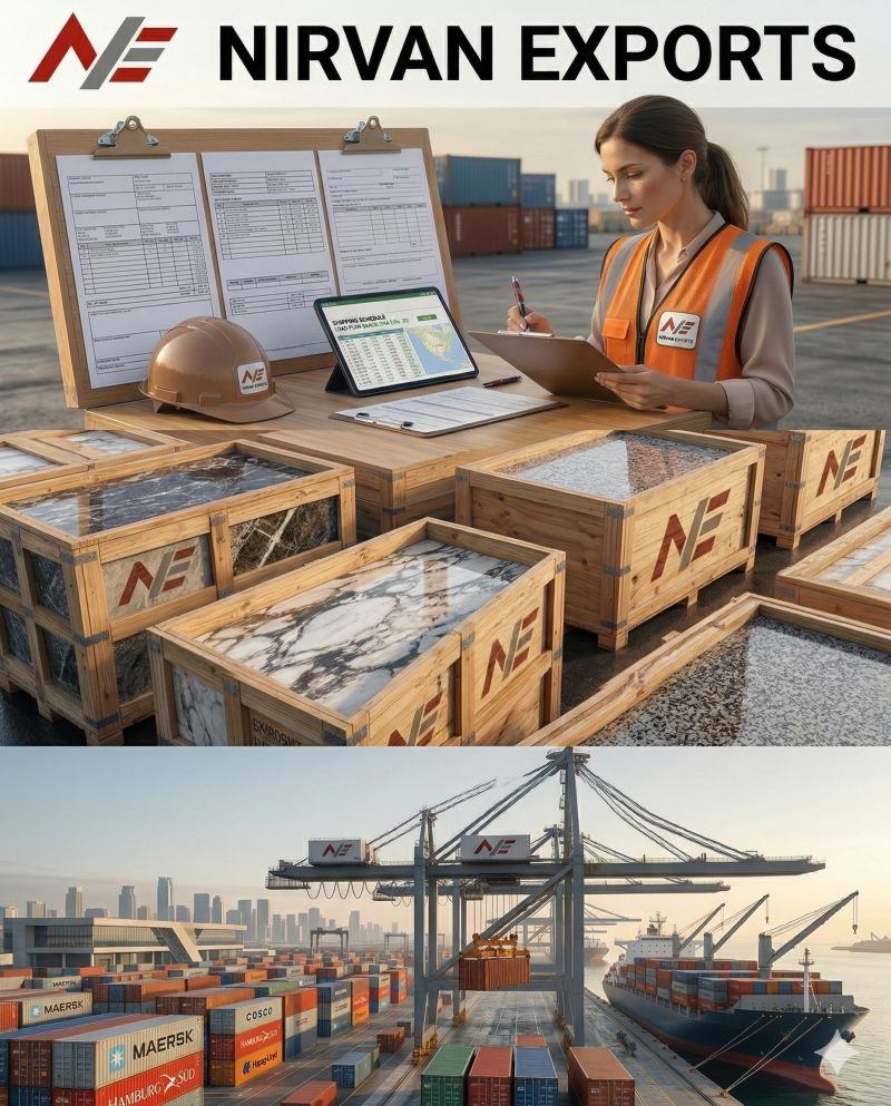 nirvan_exports's tweet photo. 📦 Is your stone shipment export-compliant?

Delays often happen due to incorrect documentation.
Every export should include:
✔️Commercial Invoice
✔️Packing List
✔️Bill of Lading
✔️Fumigation Certificate
✔️Certificate of Origin
https://t.co/mJLcYu3BjV
#StoneExport #NaturalStone https://t.co/ND6TCjafqc
