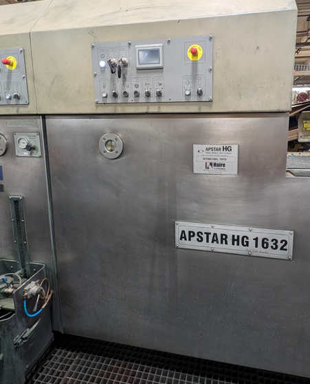 corrquest's tweet photo. Complete controls upgrade on an APSTAR HG 1632 die cutter.
On schedule. Clean startup.
Customer ecstatic. Machine running flawlessly. ⚡️

#CorrQuest https://t.co/7TvXFjKedC
