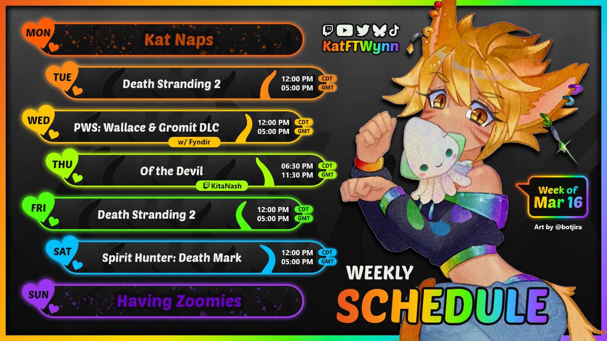Kat Wynn 🦑 Miqo'te VTuber tweet media