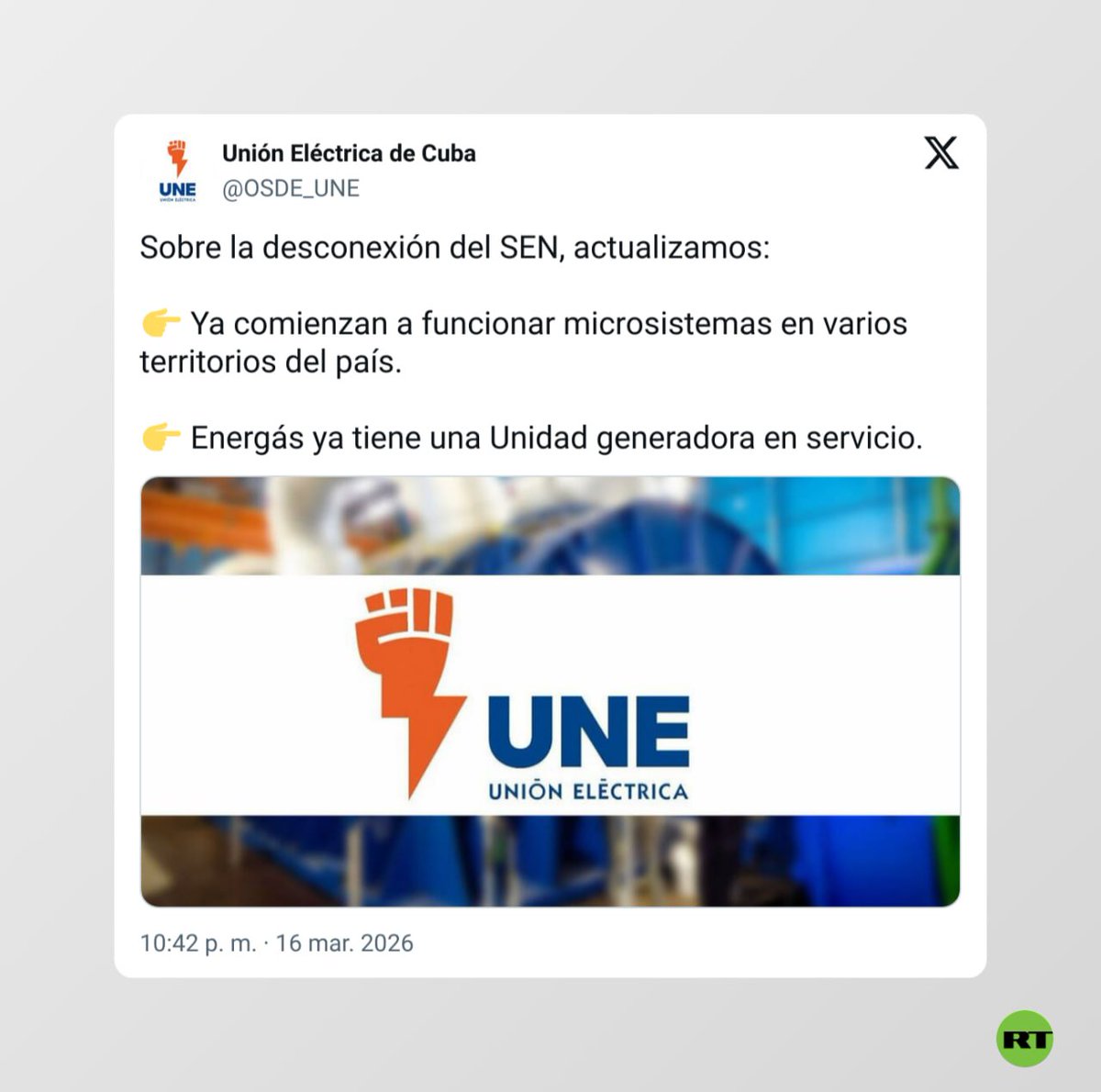 RT en Español tweet media
