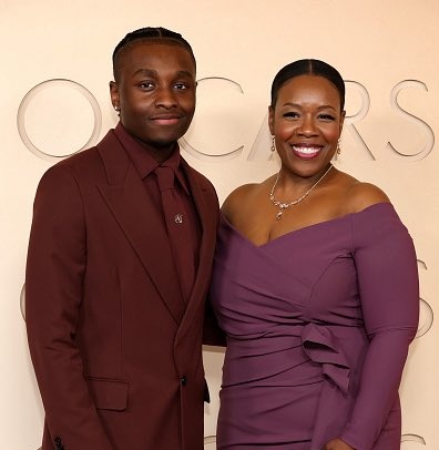 fridayvelvet's tweet image. miles caton brought his grandmother to the actor awards earlier this month and his mother to the oscars💜