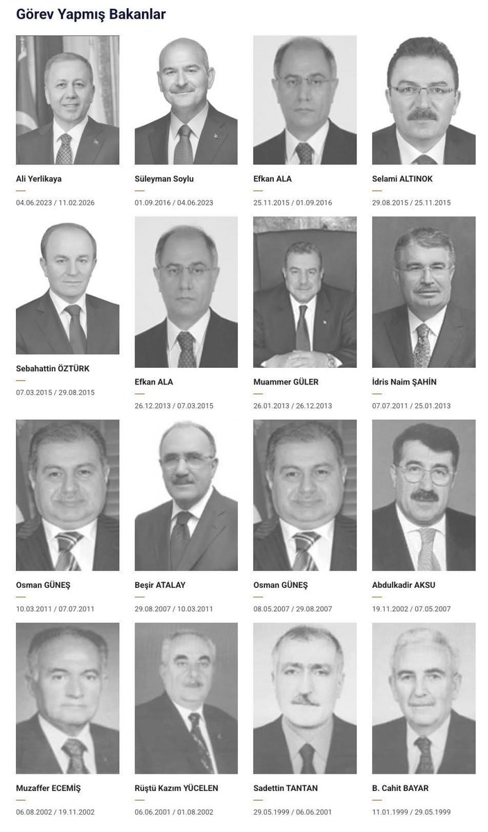 Bu 16 Bakandan hiç birisi teşkilatın sorunlarına çözüm ol(a)madı

#PoliseYaşamHakkı