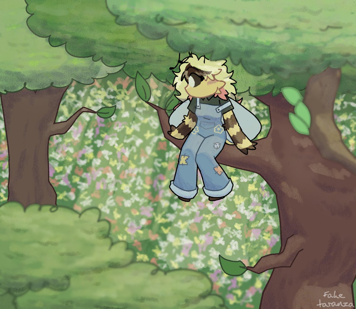 Berry sittin in a tree