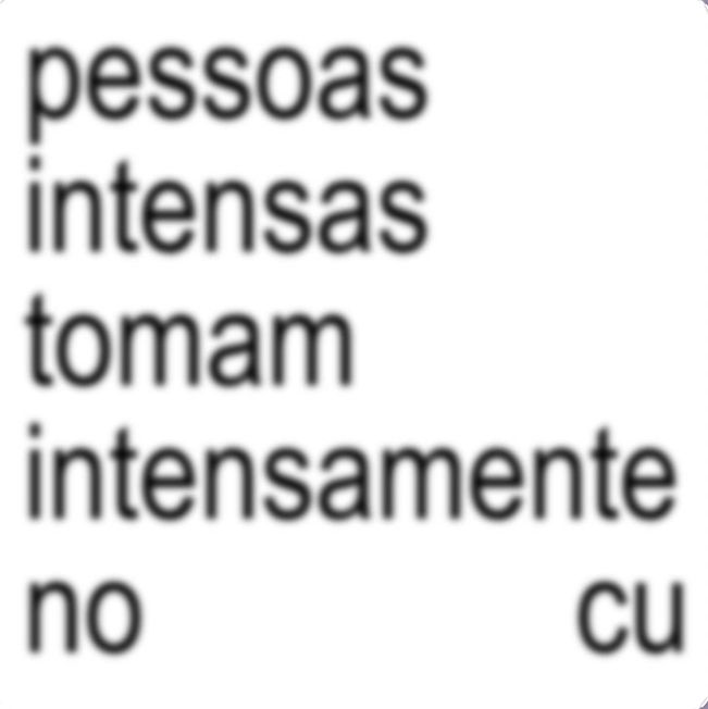 nós pessoas intensas que só se ferram