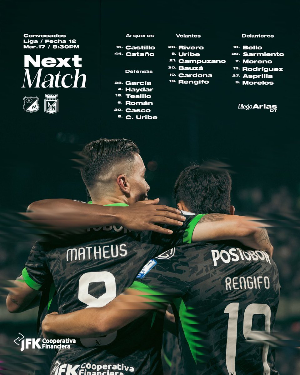 Atlético Nacional tweet media