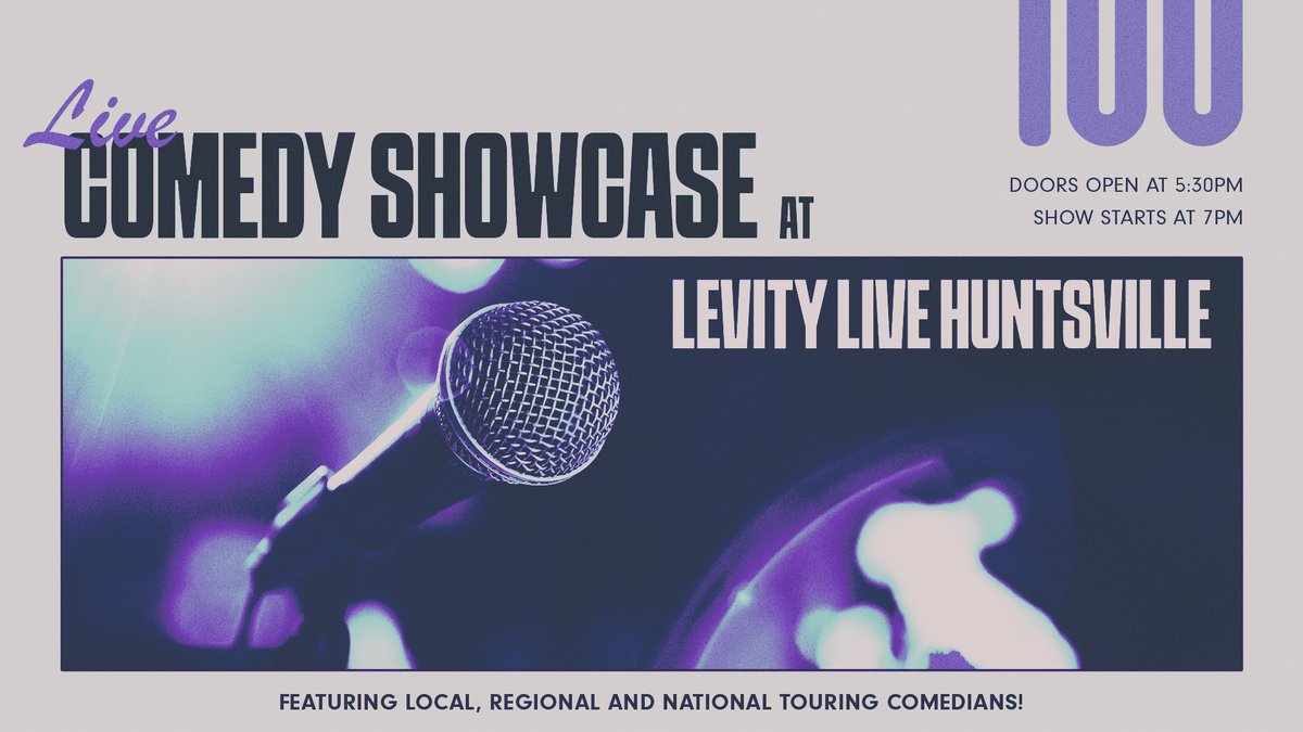 Huntsville Levity Live tweet media