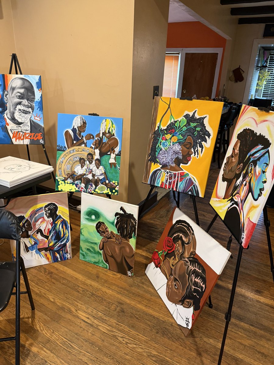 Queen_Picasso's tweet image. Art is life 🎨 #stayinspired