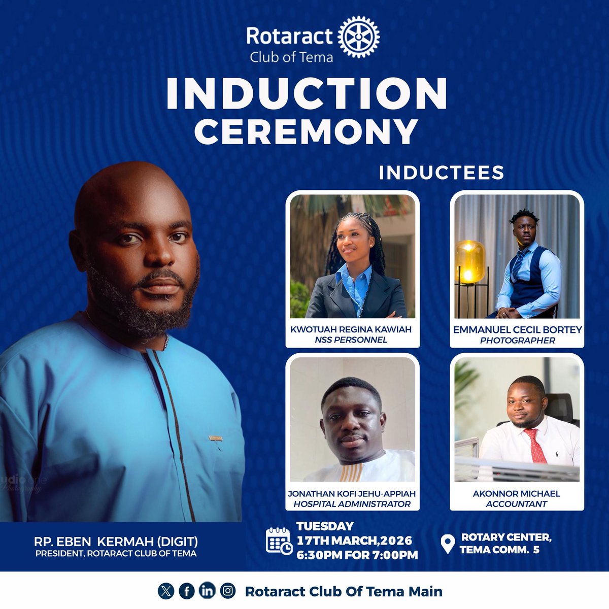 Rotaract Club of Tema Main tweet media