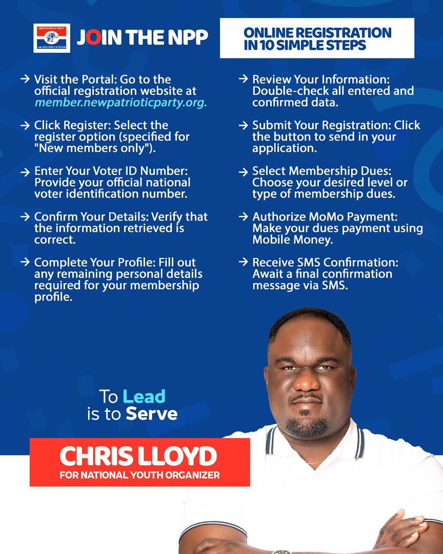 Mr_pee13's tweet photo. The future belongs to those who step forward.๐ณ๐ฑ
Together, let us build, serve, and strengthen the youth front with visionary leadership from Chris Lloyd.
To lead is to serve.๐ณ๐ฑ๐ฅ
#JoinTheNPP
#YouthPower #ServiceAndLeadership https://t.co/KroyBNuTgu