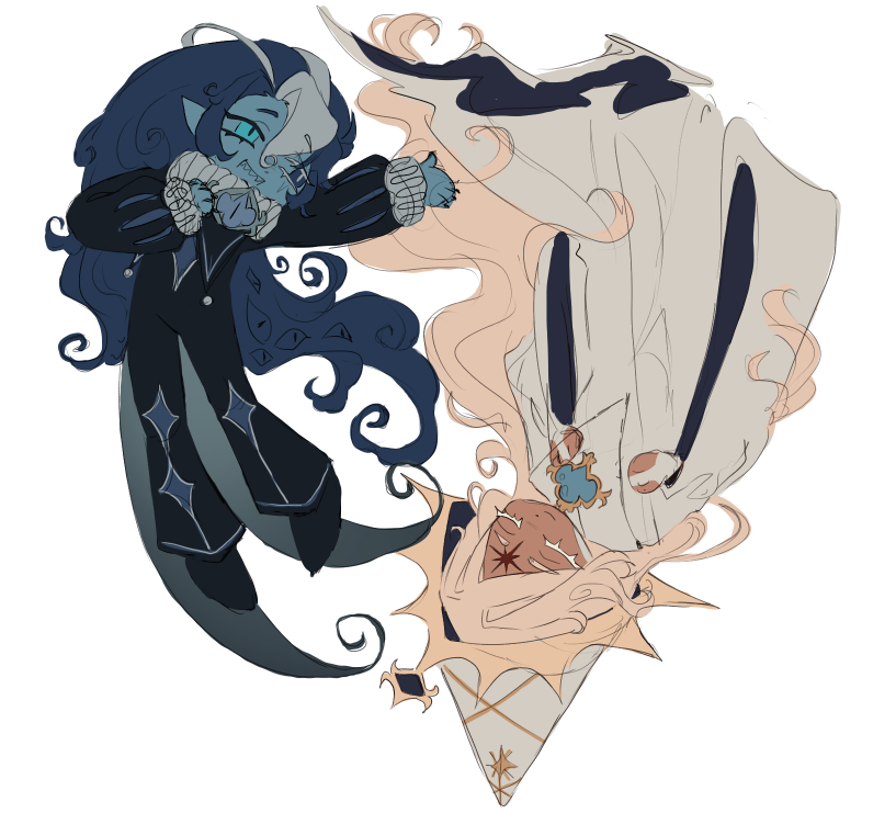 i don't have much to post heres some sdvn hands + chibi wip