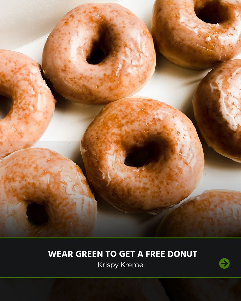 StateViewHotel's tweet photo. ☘️ Last-minute St. Patrick’s Day plans in the Triangle:

🍩 Free green doughnut at Krispy Kreme (wear green)
🏡 Leprechaun houses at Annie Louise Wilkerson Nature Preserve
🎶 Irish music at Hibernian Irish Pub &amp; Restaurant
🐾 St. Paw-trick’s Pawty at Saving Grace Supply Co. https://t.co/imNCbYhZTo