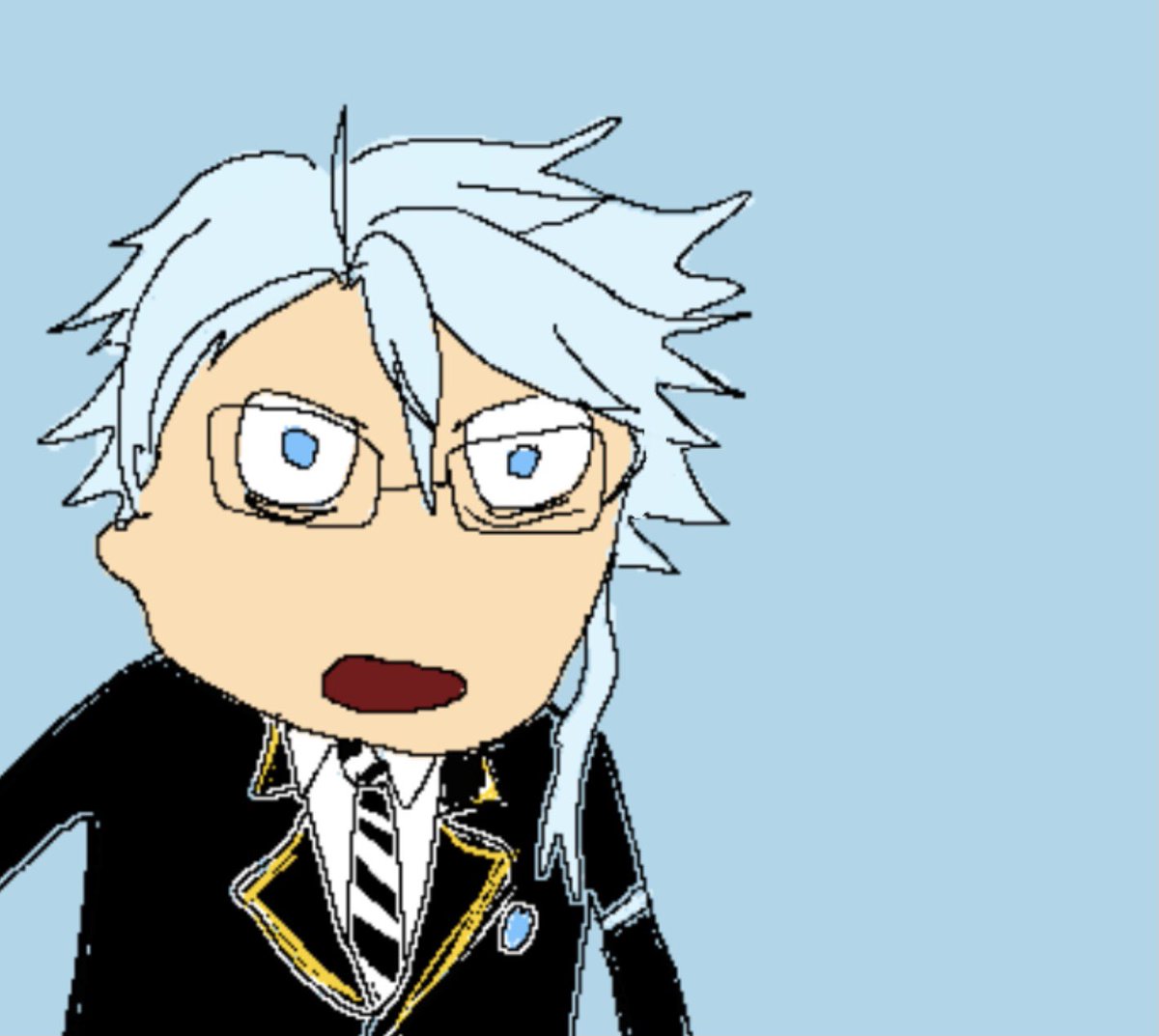 huylicious09's tweet image. whenever i see azul cries it reminds me of tails got trolled
#twstファンアート #azul