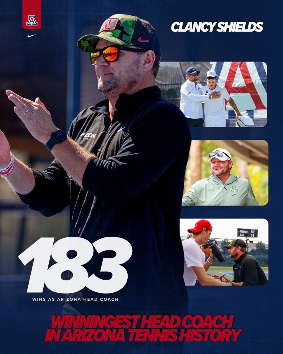 Arizona Men's Tennis tweet media