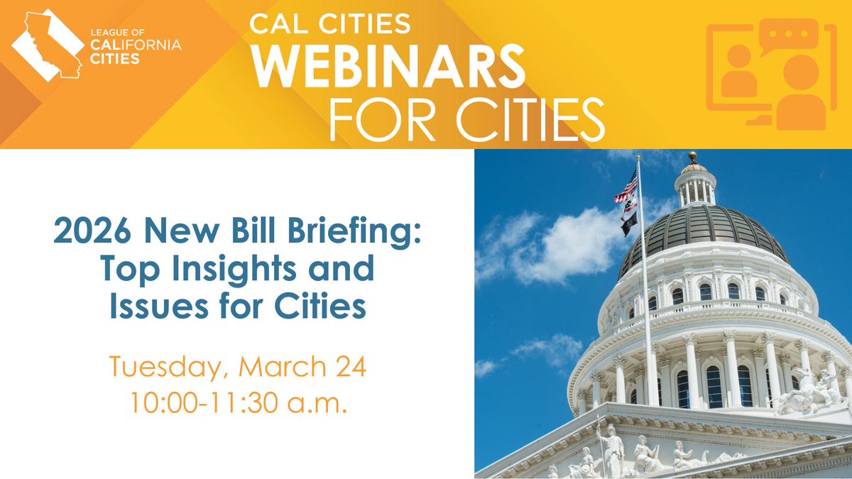 League of California Cities tweet media