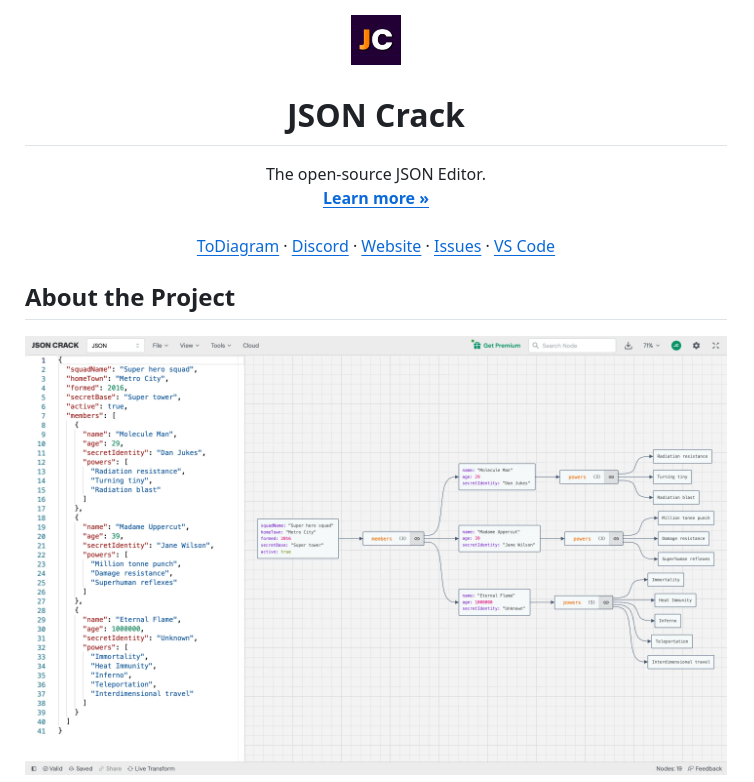 Shruti_0810's tweet photo. This tool turns JSON into visual diagrams.

Perfect for debugging APIs and large datasets.

Project: https://t.co/1cmIBCJwxJ https://t.co/jYhwl5uLyv