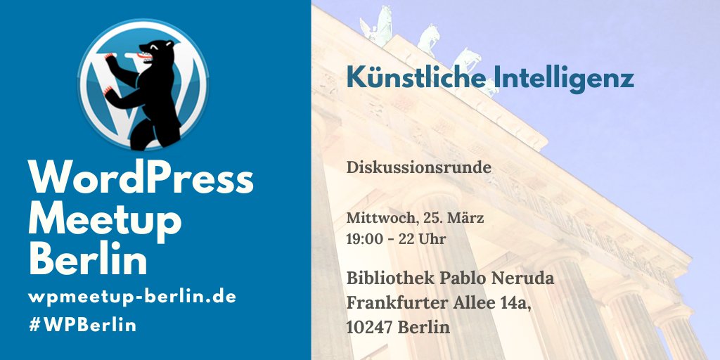WordPress Berlin tweet media