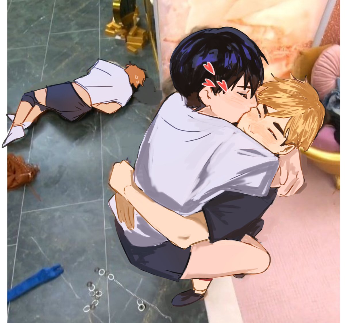 aalesweet13's tweet image. Vivan los novios!!

#atsukage #hq