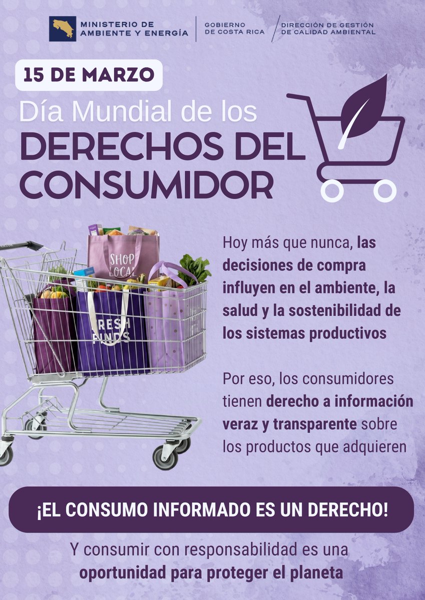 Ministerio de Ambiente y Energía de Costa Rica tweet media