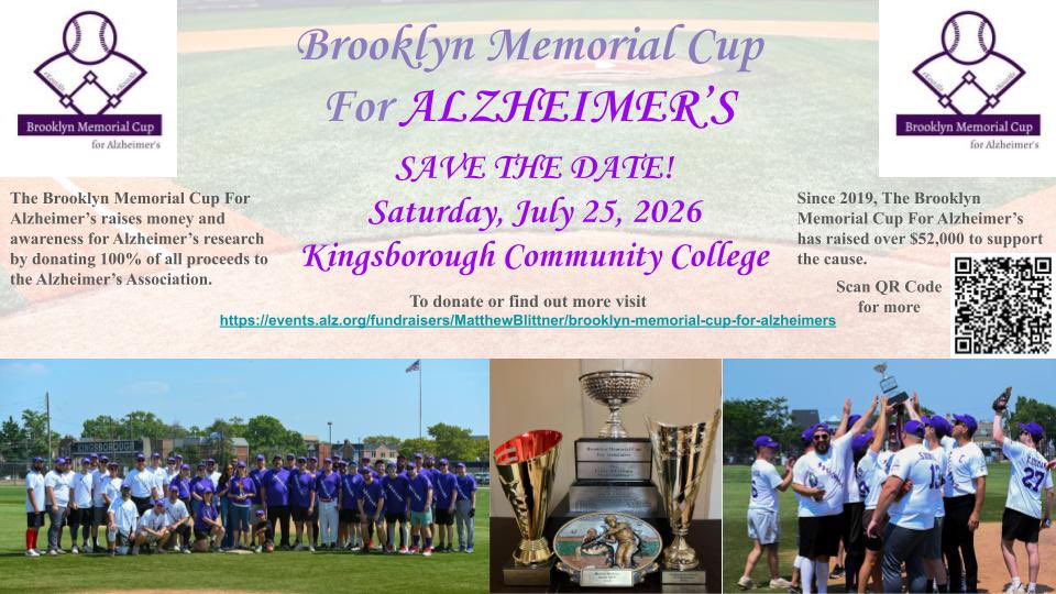 Brooklyn Memorial Cup for Alzheimer's tweet media