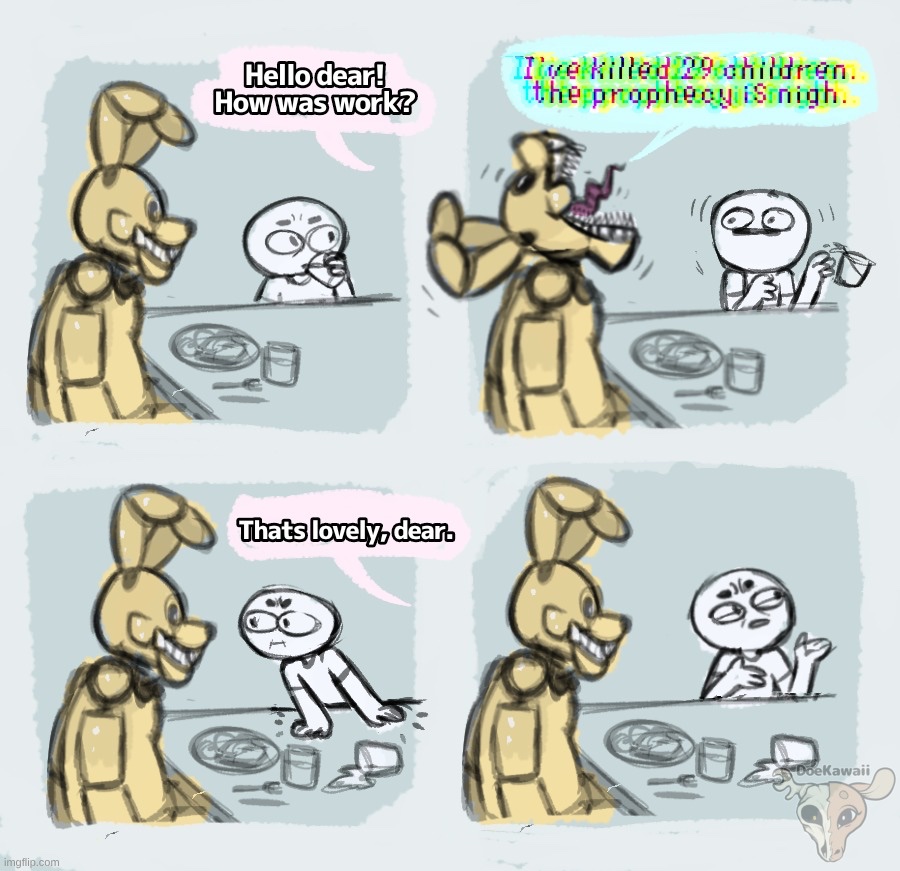 Evil Scary Red Lolbit tweet media