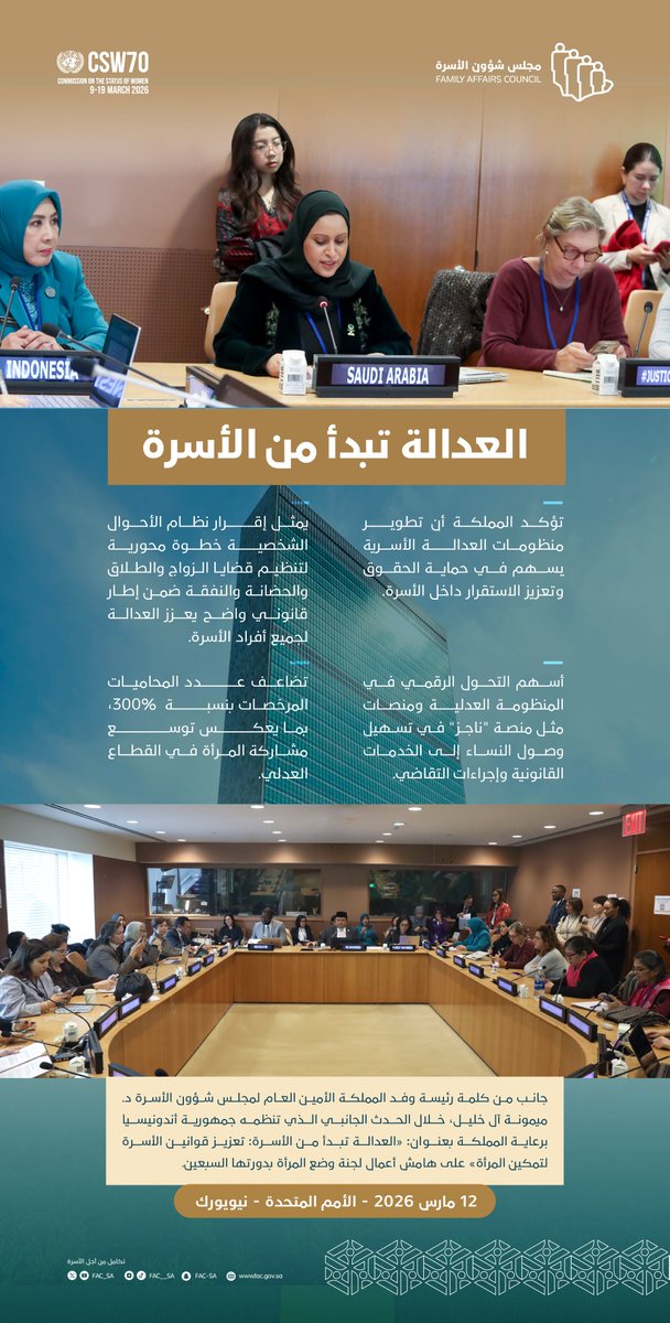 مجلس شؤون الأسرة tweet media