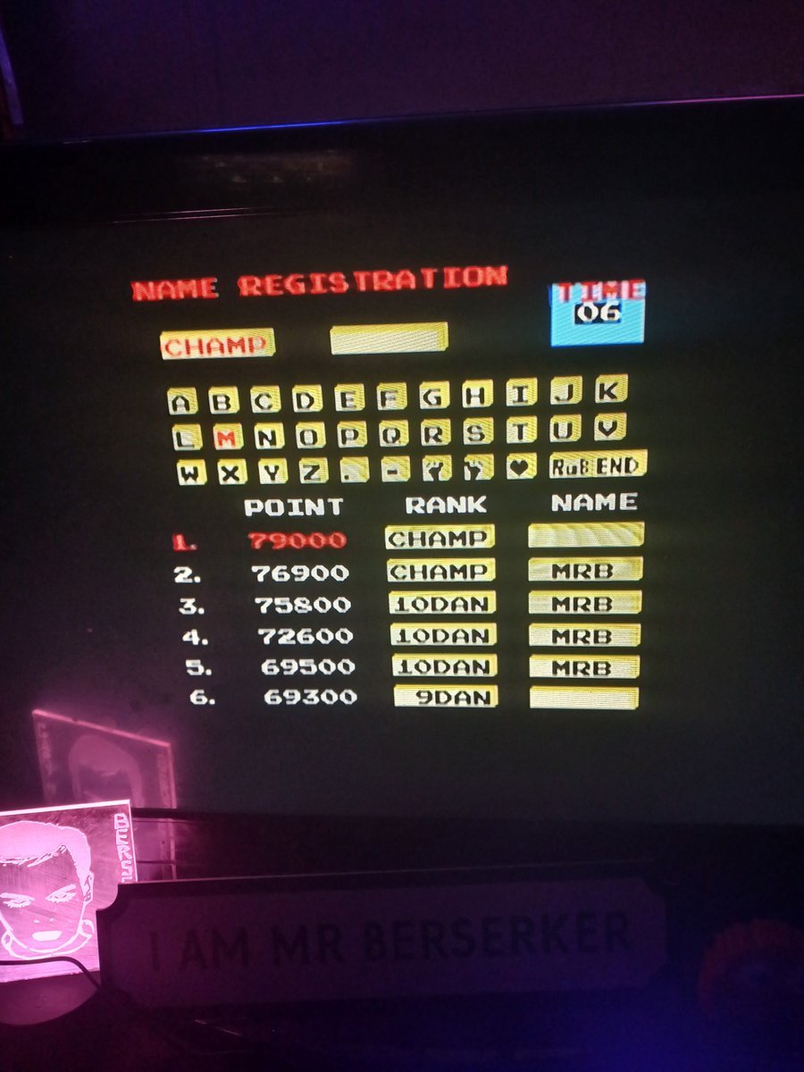 Just got a PB on Karate Champ , 79,000