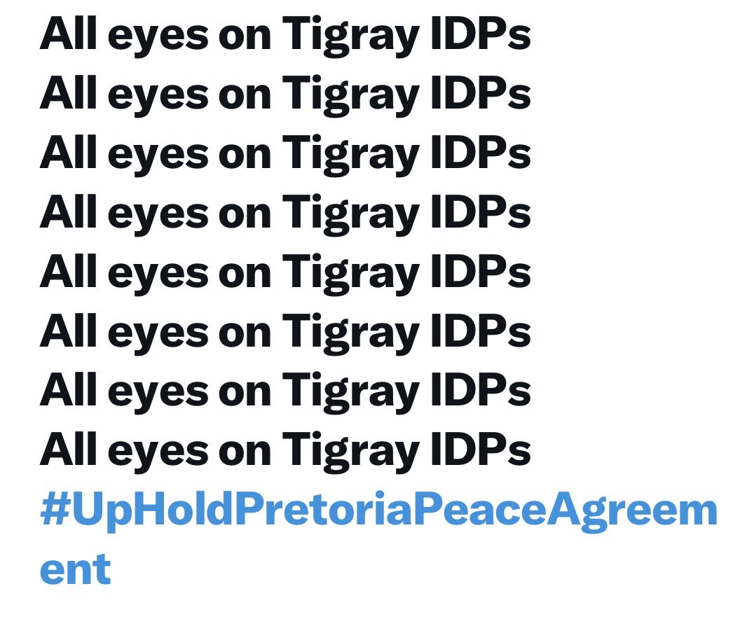 Tigrayaday96's tweet photo. https://t.co/weuoYR3FEr