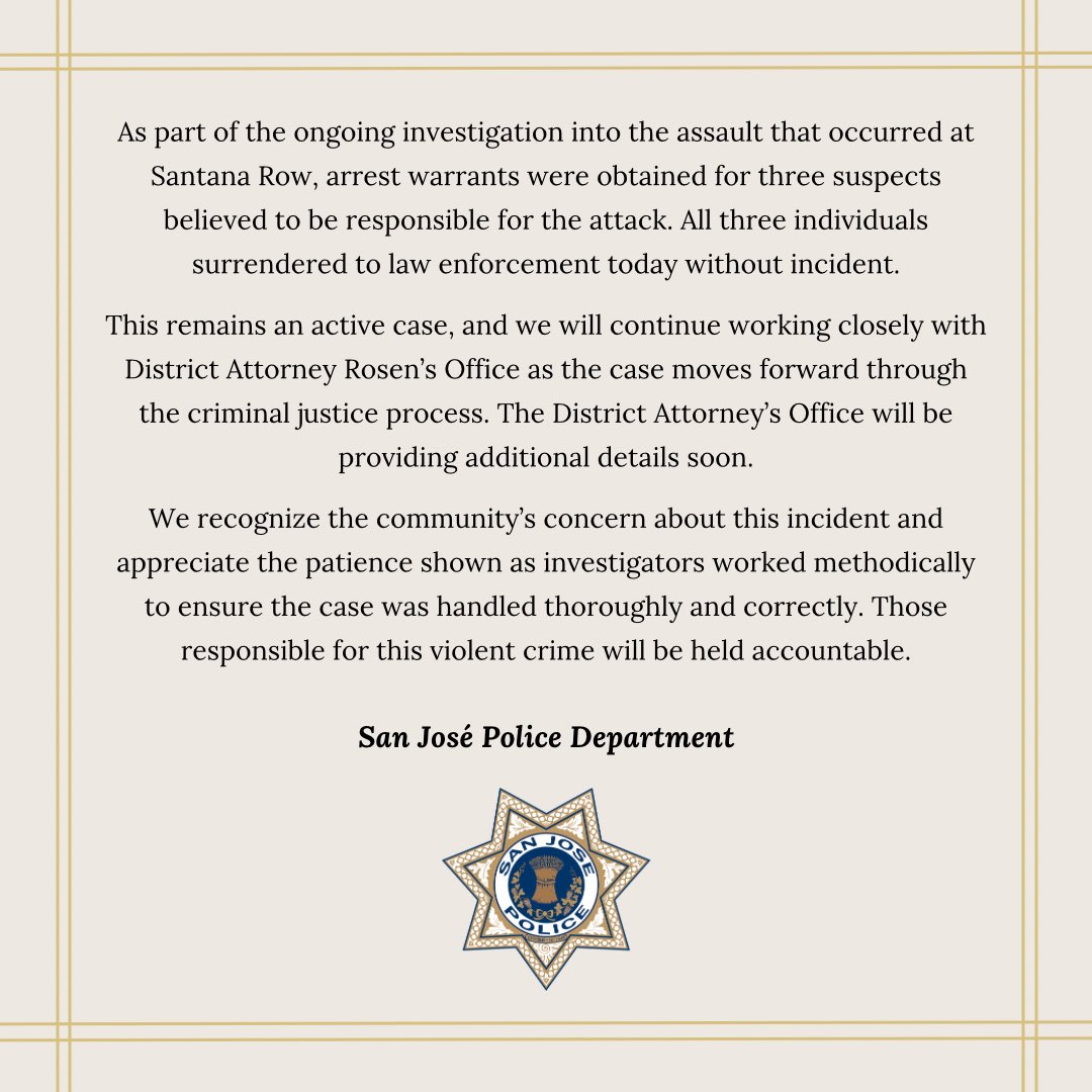 San José Police Media Relations tweet media