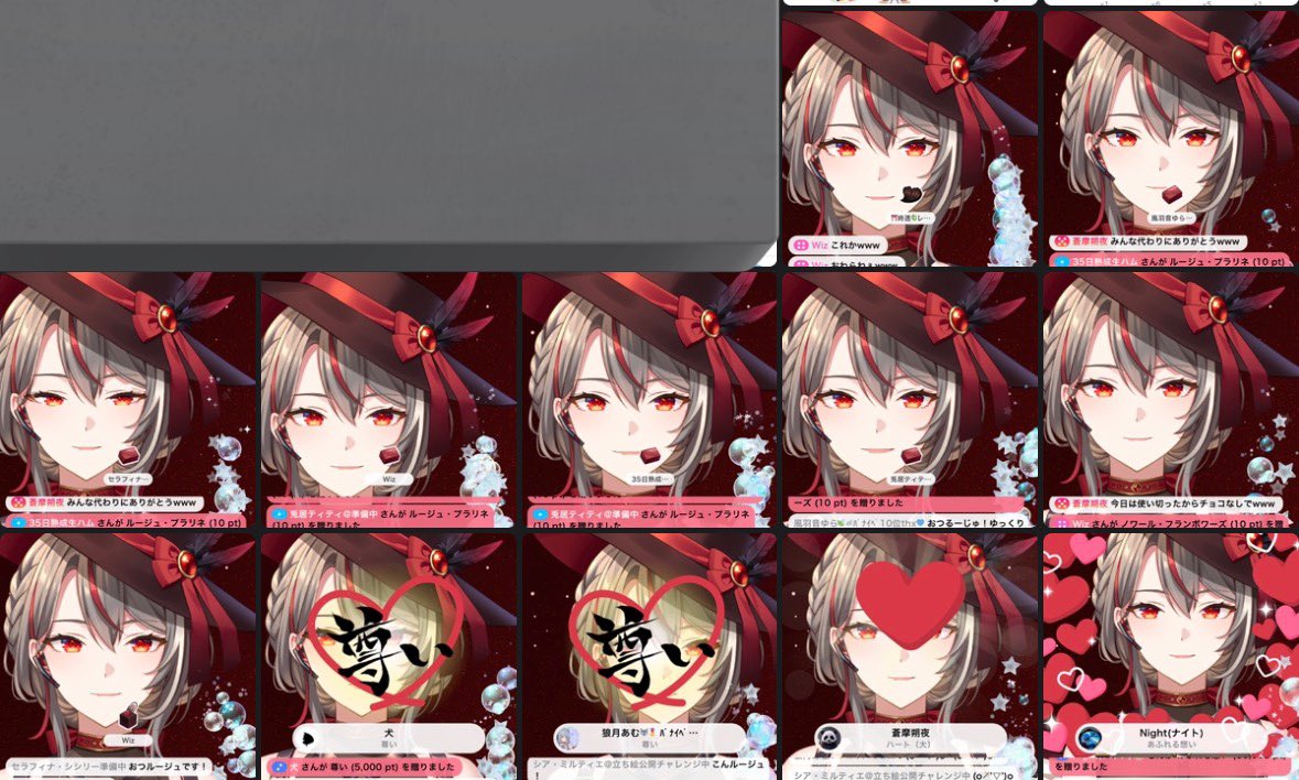 ミレア・ルージュ🌒💄@爆破成功♡ tweet media