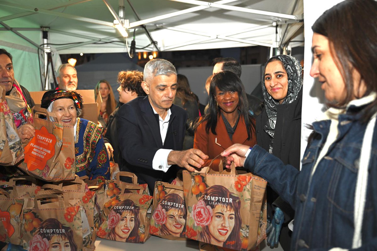 Sadiq Khan tweet media