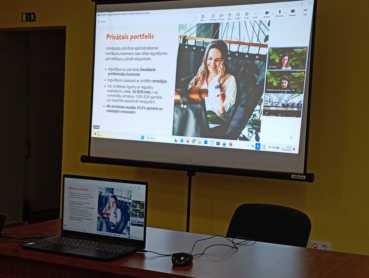 kncbibl's tweet photo. 16. martā Krāslavas novada bibliotēkā kopā ar AS Swedbank tika organizēts tiešsaistes seminārs “Uzkrājumi drošai šodienai un nākotnei” Finanšu pratības nedēļas 2026 ietvaros.
#FinanšuPratībasNedēļa2026 #GlobalMoneyWeek2026 #Swedbank #KNB #KrāslavasNB #2026knb https://t.co/LBXIzhaVGJ