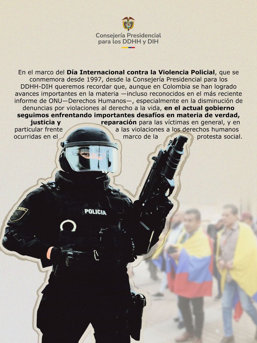 Consejería DDHH 🇨🇴 tweet media