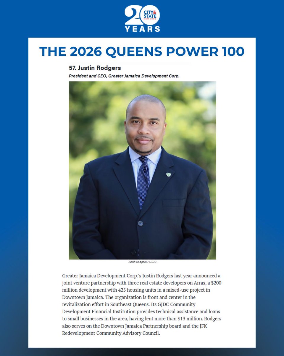 Greater Jamaica Development Corporation tweet media