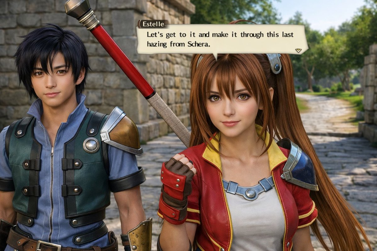 trsrpc's tweet image. Please don't let our JRPGs use DLSS5 bc wtf is this 😭