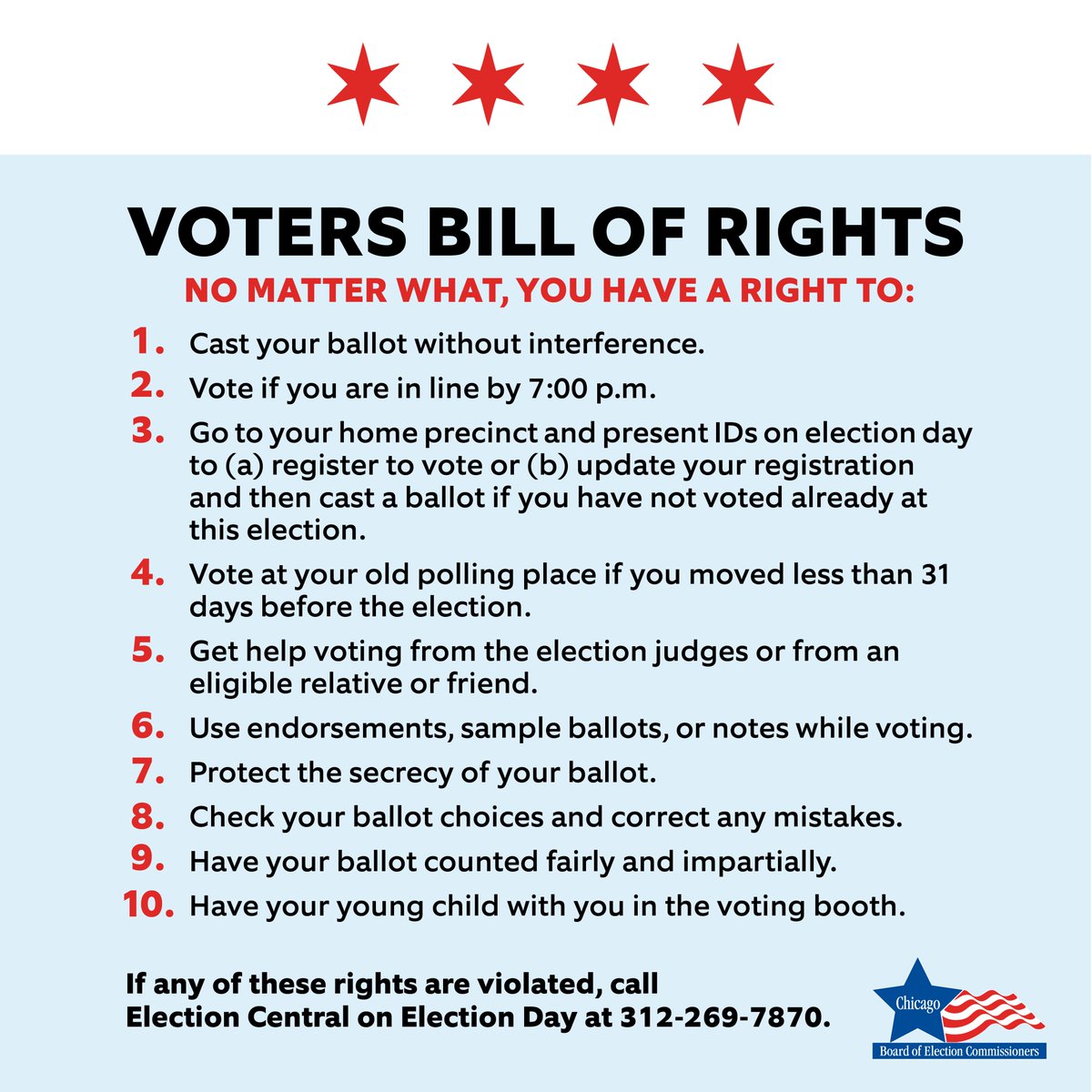 Chicago Board of Elections tweet media