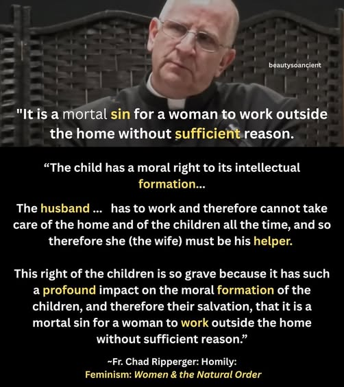 thisdarkage's tweet photo. Love me some Fr. Ripperger. https://t.co/rNeKothR8N