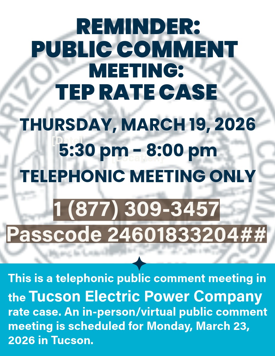 Arizona Corporation Commission tweet media