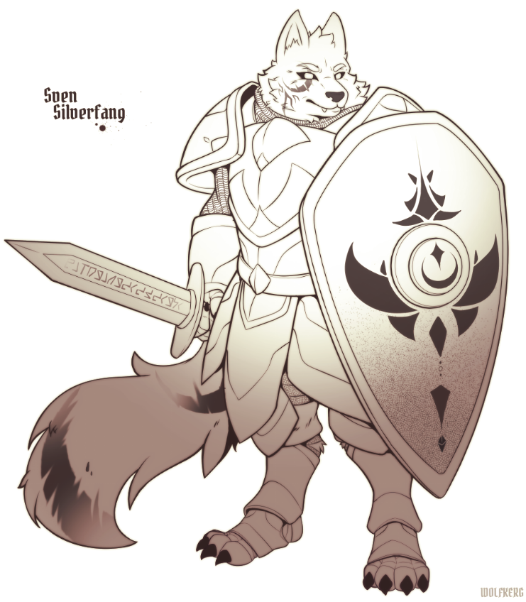 wolfkerg's tweet photo. Sven Silverfang WIP

New OC for Rol!

#art #digitalart #ocart #originalcharacter https://t.co/2kmpWdtnEw