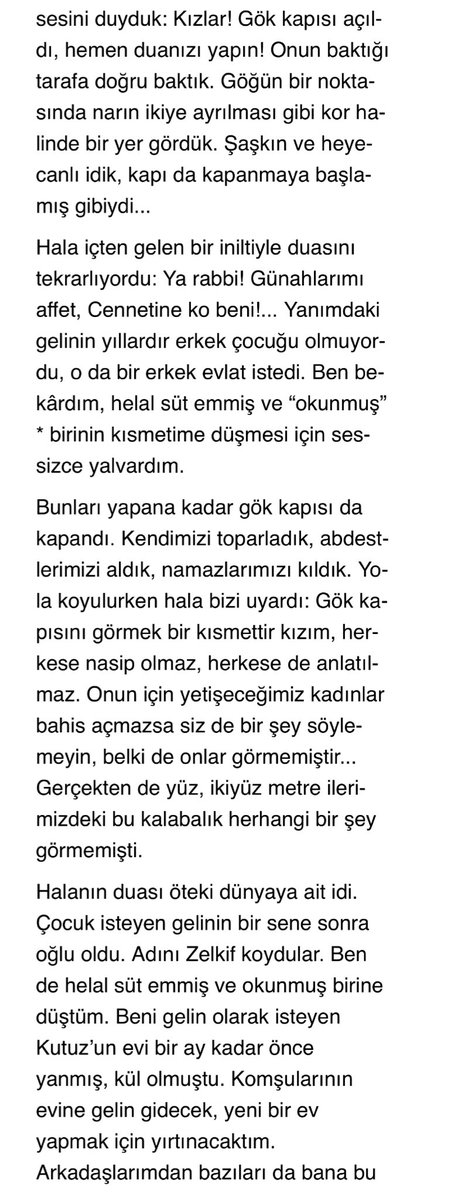yamalihirka's tweet photo. İsmail Kara’nın annesinin Kadir gecesiyle alakalı şu hatırası her okuduğumda etkiler beni. Tekrar paylaşmış olayım. https://t.co/UbR0blQRhz
