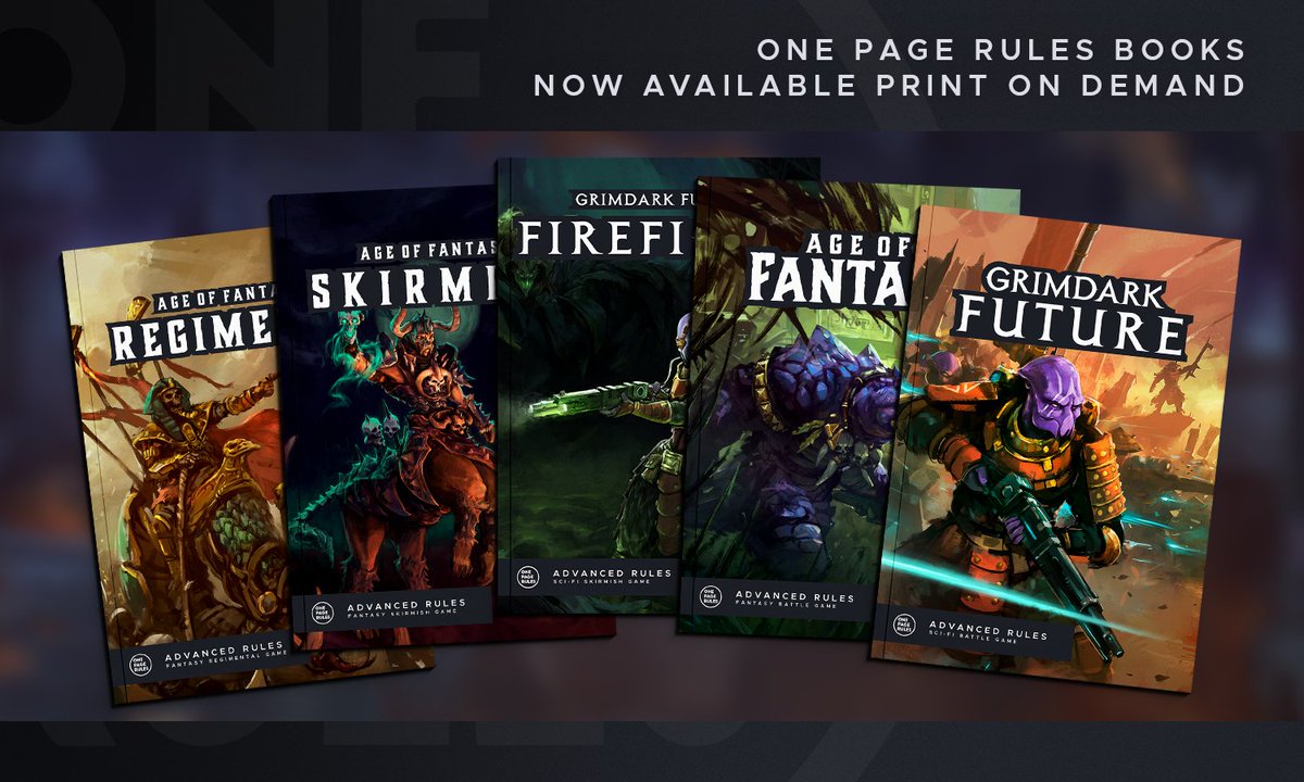 One Page Rules tweet media