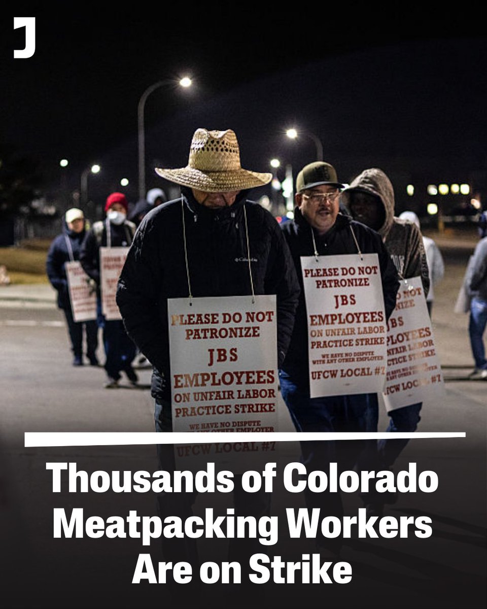 Extreme concentration in the meatpacking industry means that workers going on strike, as they’re doing now in Colorado, can impact the industry far beyond a single plant: jacobin.com/2026/03/greele…