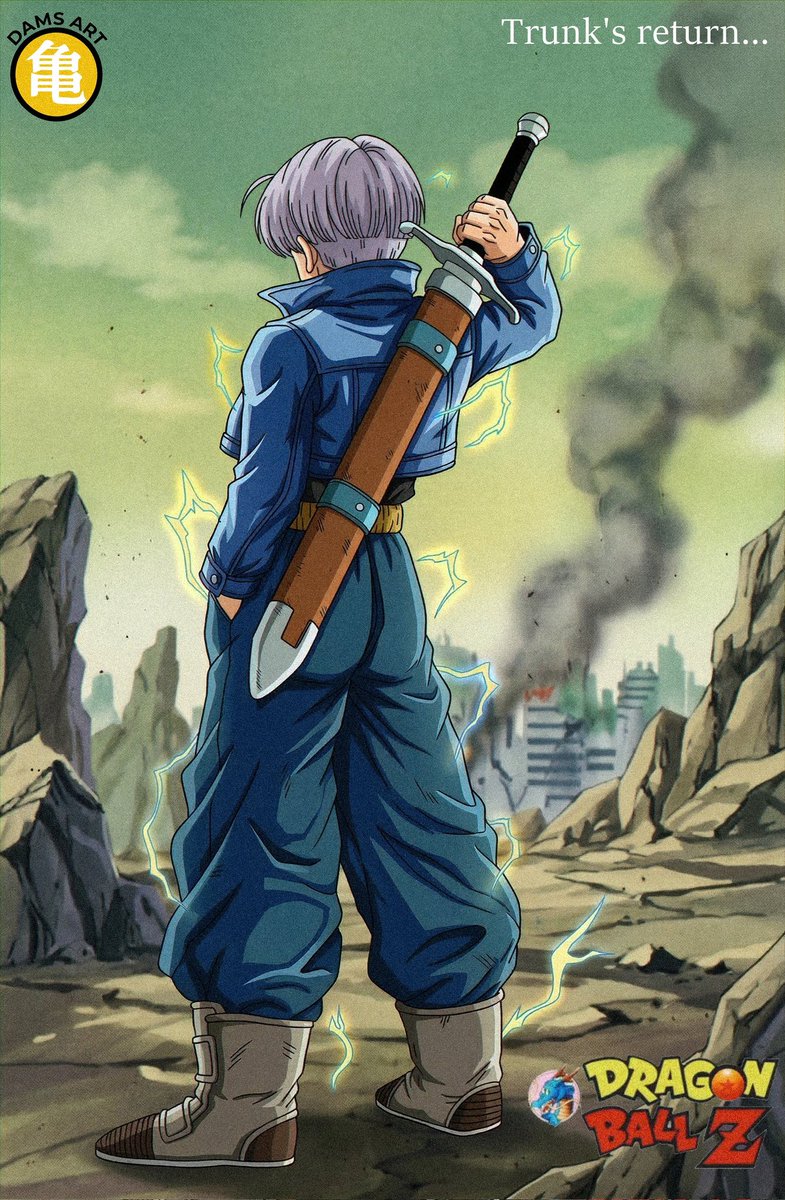 Damsartist1's tweet image. #timeline #dbz #miraitrunks